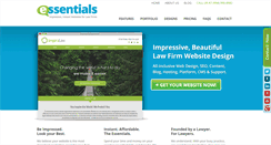 Desktop Screenshot of lawfirmessentials.com