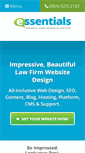 Mobile Screenshot of lawfirmessentials.com